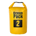 Outdoor Waterproof Bag Dry Sack PVC Barrel Bag, Capacity: 2L, Capacity: 2L (Yellow), Capacity: 2L (Black), Capacity: 2L (Dark Blue), Capacity: 2L (Orange), Capacity: 2L (Pink), Capacity: 2L (Green), Capacity: 2L (Sky Blue)