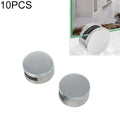 10 PCS Circular Glass Mirror Holder Buckle Fixing Accessories, Circular