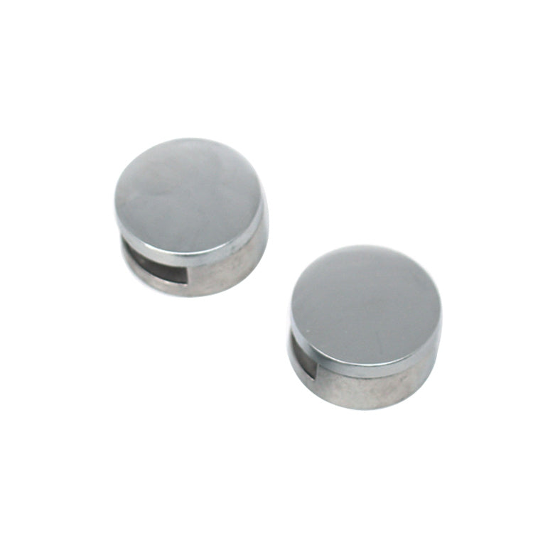 10 PCS Circular Glass Mirror Holder Buckle Fixing Accessories, Circular
