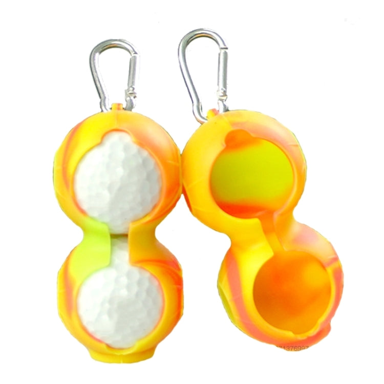 2 PCS Golf Silicone Double-ball Protective Sleeve, 2PCS Sleeve Yellow, 2PCS Sleeve Black, 2PCS Sleeve Bright Yellow, 2PCS Sleeve Pink, 2PCS Sleeve Dark Blue, 2PCS Sleeve Green, 2PCS Sleeve Red, 2PCS Sleeve Rose Red