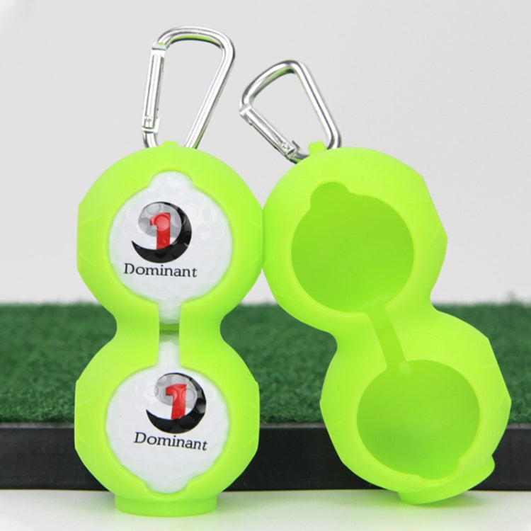 2 PCS Golf Silicone Double-ball Protective Sleeve, 2PCS Sleeve Yellow, 2PCS Sleeve Black, 2PCS Sleeve Bright Yellow, 2PCS Sleeve Pink, 2PCS Sleeve Dark Blue, 2PCS Sleeve Green, 2PCS Sleeve Red, 2PCS Sleeve Rose Red