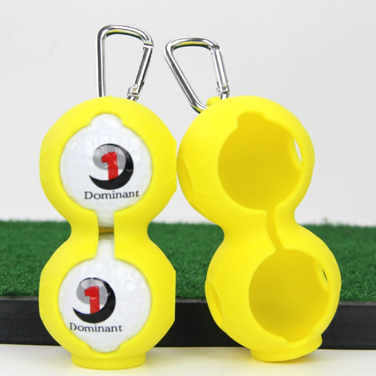 2 PCS Golf Silicone Double-ball Protective Sleeve, 2PCS Sleeve Yellow, 2PCS Sleeve Black, 2PCS Sleeve Bright Yellow, 2PCS Sleeve Pink, 2PCS Sleeve Dark Blue, 2PCS Sleeve Green, 2PCS Sleeve Red, 2PCS Sleeve Rose Red