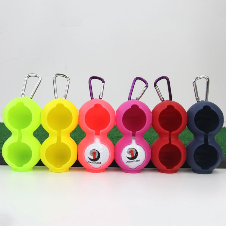 2 PCS Golf Silicone Double-ball Protective Sleeve, 2PCS Sleeve Yellow, 2PCS Sleeve Black, 2PCS Sleeve Bright Yellow, 2PCS Sleeve Pink, 2PCS Sleeve Dark Blue, 2PCS Sleeve Green, 2PCS Sleeve Red, 2PCS Sleeve Rose Red