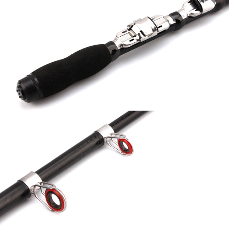 32cm Portable Telescopic Sea Fishing Rod Mini Fishing Pole, Extended Length : 1.5m, 1.5m
