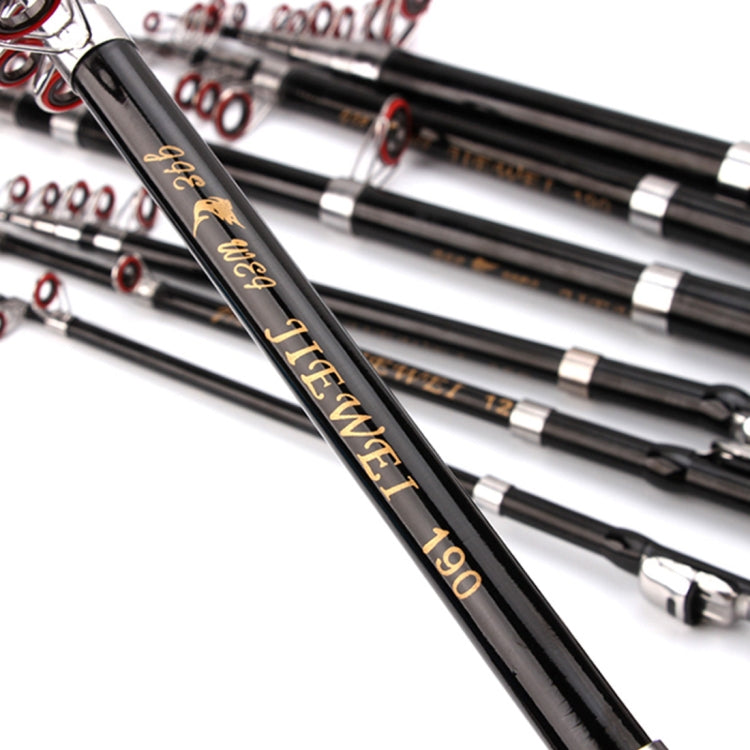 32cm Portable Telescopic Sea Fishing Rod Mini Fishing Pole, Extended Length : 1.5m, 1.5m