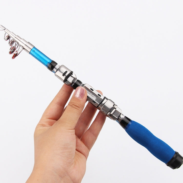 32cm Portable Telescopic Sea Fishing Rod Mini Fishing Pole, Extended Length : 1.5m, 1.5m