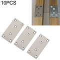 10 PCS Stainless Steel Connection Code Straight Connecting Piece, Number: 14, 14