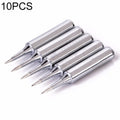 10 PCS 900M-T-I Special Pointed End Lead-free Electric Welding Soldering Iron Tips, For 900M-T-I