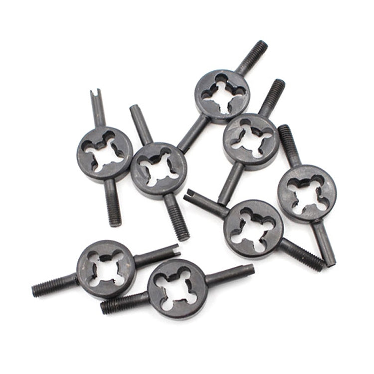 10 PCS Bicycle Valve Wrench Multi-functional Valve Mouth Key, 10 PCS Bicycle Valve