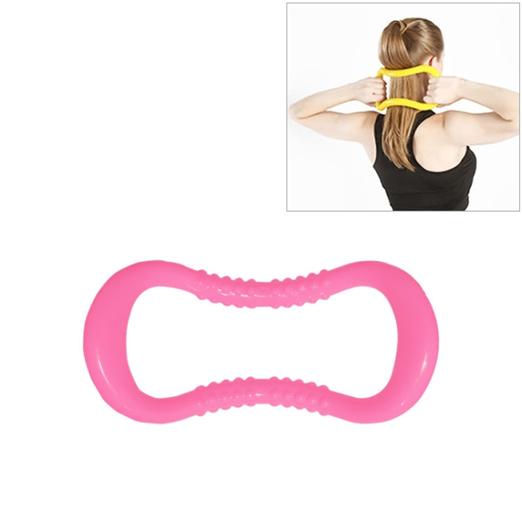 PP Double Massage Point Yoga Circle Fascia Stretching Ring Pilates Resistance Ring, Yellow, Dark Blue, Pink, Green, Grass Green, Light Pink, Purple, Sky Blue