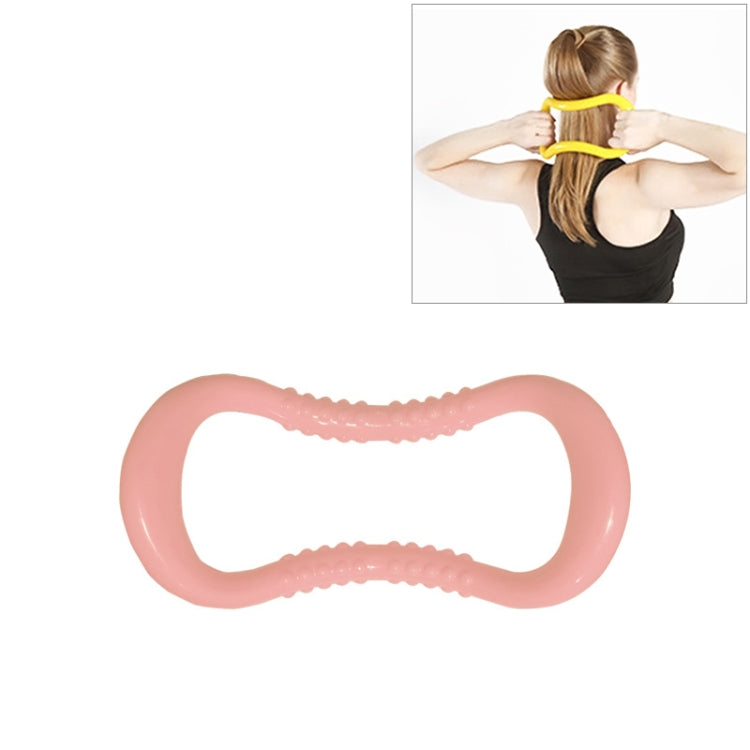 PP Double Massage Point Yoga Circle Fascia Stretching Ring Pilates Resistance Ring, Yellow, Dark Blue, Pink, Green, Grass Green, Light Pink, Purple, Sky Blue