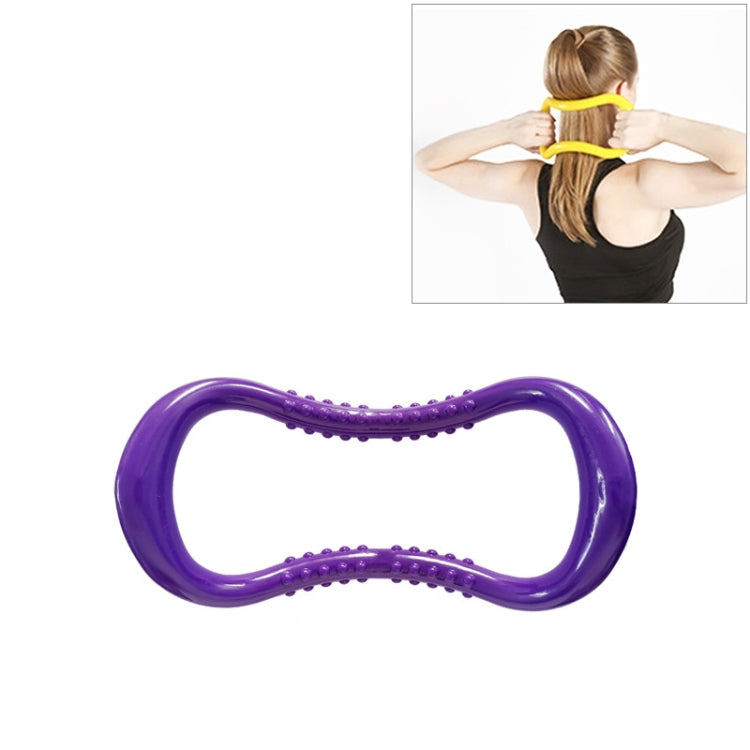 PP Double Massage Point Yoga Circle Fascia Stretching Ring Pilates Resistance Ring, Yellow, Dark Blue, Pink, Green, Grass Green, Light Pink, Purple, Sky Blue