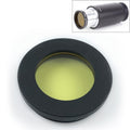 Datyson 5P9954 Astronomical Telescope Accessories 1.25 inch Planet Moon Nebula Filter Neutral Edition, Yellow, Black, Orange, Pink, Green, Blue, Purple, Red