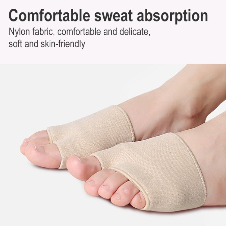 Oblique Thread Foot Guard Forefoot Pad Non-slip Split Toe Cover