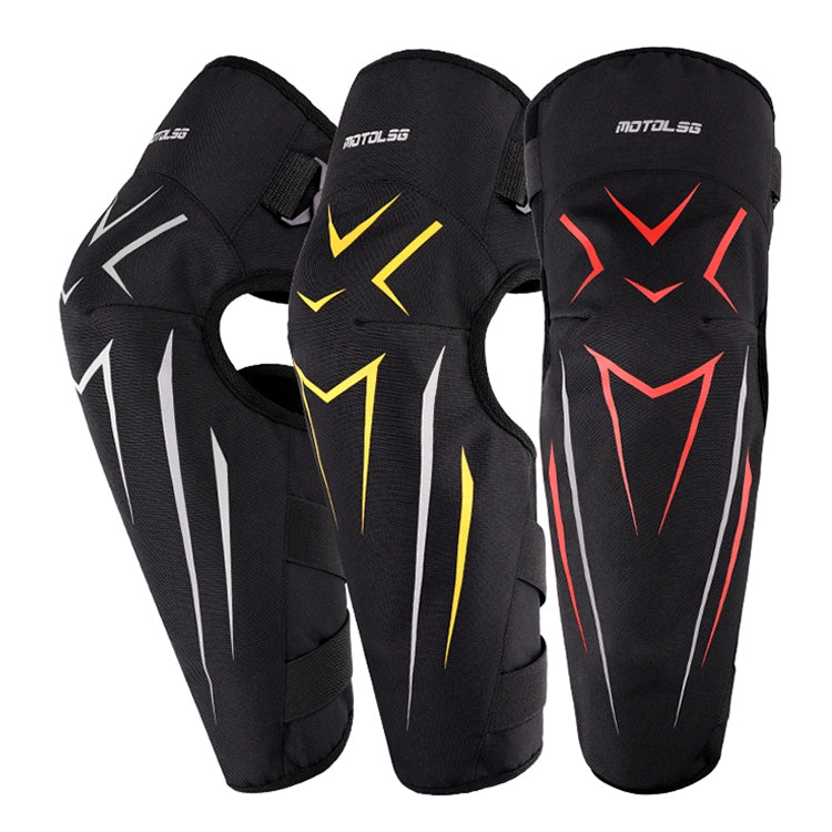 MOTOLSG 2 in 1 Knee Pads Motorcycle Bicycle Riding Warm Fleece Soft Protective Gear with CE Protector, With CE Protector