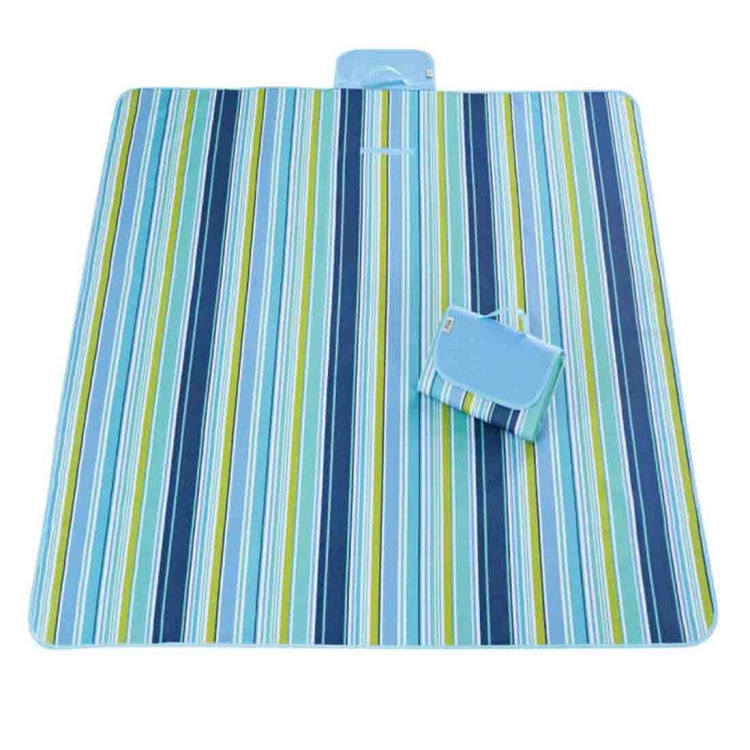 Portable Outdoor Widen Camping Mat Waterproof Oxford Cloth Foldable Lawn Moisture-proof Mat, Size: 145*200cm, Random Color and Style Delivery, Size: 145x200cm