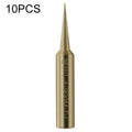 10 PCS BEST Pure Copper Low Temperature Soldering Iron Tip Special for Welding Fly Jump Wire A-900M-T-I, A-900M-T-I