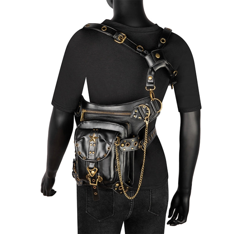 HG062 Star Decoration One-shoulder Bag Cross-body Bag Waist Bag for Ladies, Size: 34 x 30cm, 34 x 30cm Star Decoration