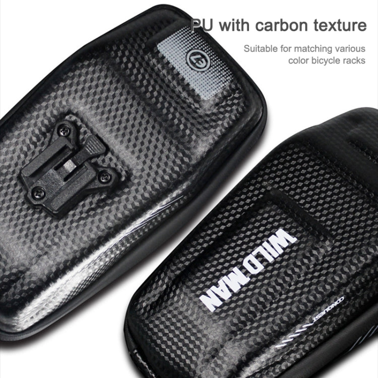 WILD MAN E7 Waterproof Front Bag MTB Mobile Phone Sets Bicycle Tube Bag Riding Accessories, E7S