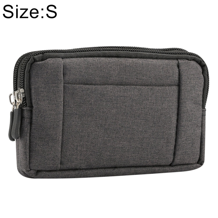 Sports Denim Universal Phone Bag Waist Bag for 5.2 inch or below Smartphones, Size: S, S