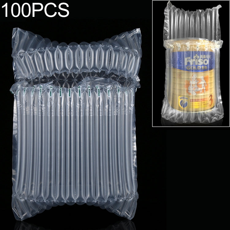 100 PCS Air Column Cushion Bag Packing for Mobile Phones & Spare Parts & Gift Box Package, Size: 11 x 20cm, Custom Printing and Size are welcome, 11x20cm