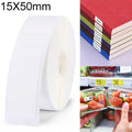 L11 Self-adhesive Thermal Label Printing Paper, Size:15x50mm, Printing Paper 15x50mm