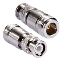 N Female to BNC Male Connector, N Female