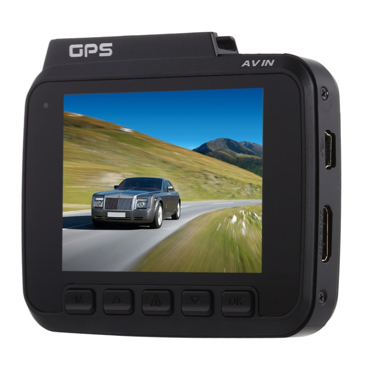 GS63H Car DVR Camera 2.4 inch LCD Screen HD 2880 x 2160P 150 Degree Wide Angle Viewing, Support Motion Detection / TF Card / G-Sensor / GPS / WiFi / HDMI, GS63H