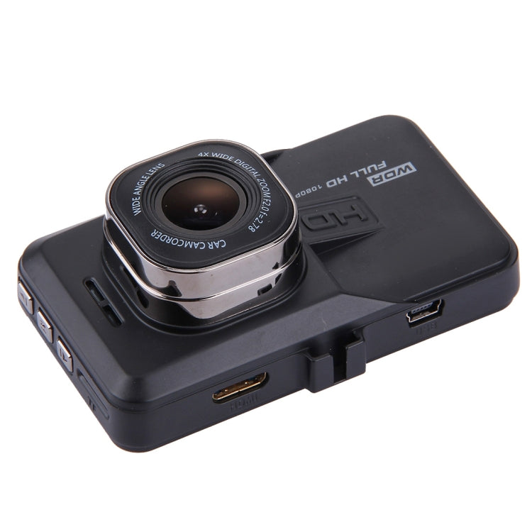 Car DVR Camera 3.0 inch LCD HD 720P 3.0MP Camera 170 Degree Wide Angle Viewing, Support Night Vision / Motion Detection / TF Card / HDMI / G-Sensor, 3.0 inch