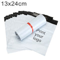 100pcs / Pack 13x24cm Custom Printed Thick Plastic Courier Bags with Your Logo for Products Packaging & Shipment, 30,000pcs Customizable, 13x24cm,Pink(30000 PCS), 13x24cm,Silver Grey(30000 PCS), 13x24cm,White(100pcs / Pack)