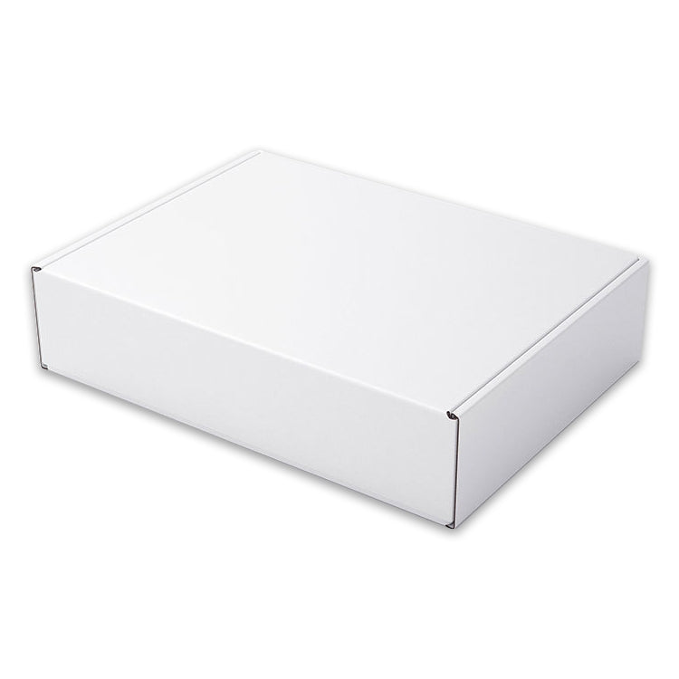 Shipping Box Clothing Packaging Box, Color: White, Size: 40x30x10cm, 40x30x10cm