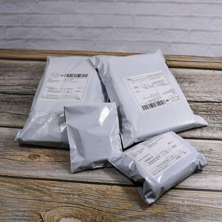 100 PCS / Roll Thick Express Bag Packaging Bag Waterproof Plastic Bag, Size: 13x24cm (Dark Grey), 13x24cm, Pink, 13x24cm, Silver Grey, 13x24cm, White