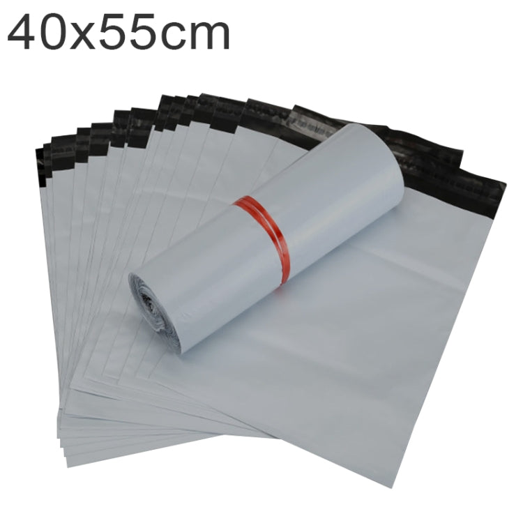 100 PCS / Roll Thick Express Bag Packaging Bag Waterproof Plastic Bag, Size: 55x65cm (Dark Grey), 55x65cm , Pink, 55x65cm, Silver Grey, 55x65cm, White