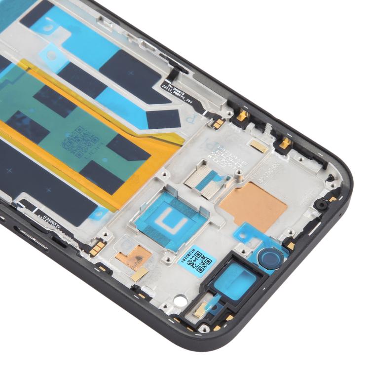 For Nothing Phone 2a A142 Middle Frame Bezel Plate, For Nothing Phone 2a(Black), For Nothing Phone 2a(White)