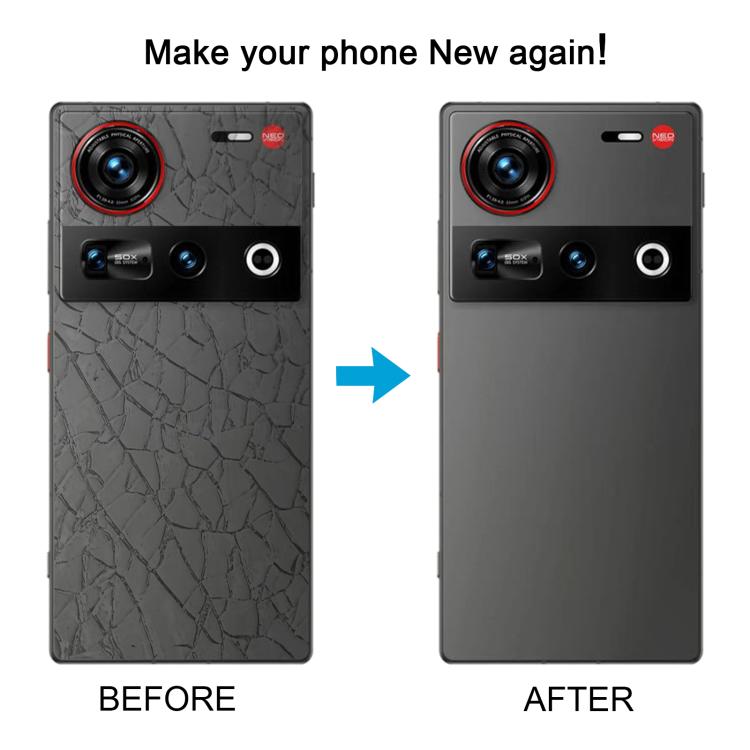 For ZTE nubia Z70 Ultra NX733J NX736J Glass Battery Back Cover with Camera Lens Cover, For ZTE nubia Z70 Ultra(Orange), For ZTE nubia Z70 Ultra
