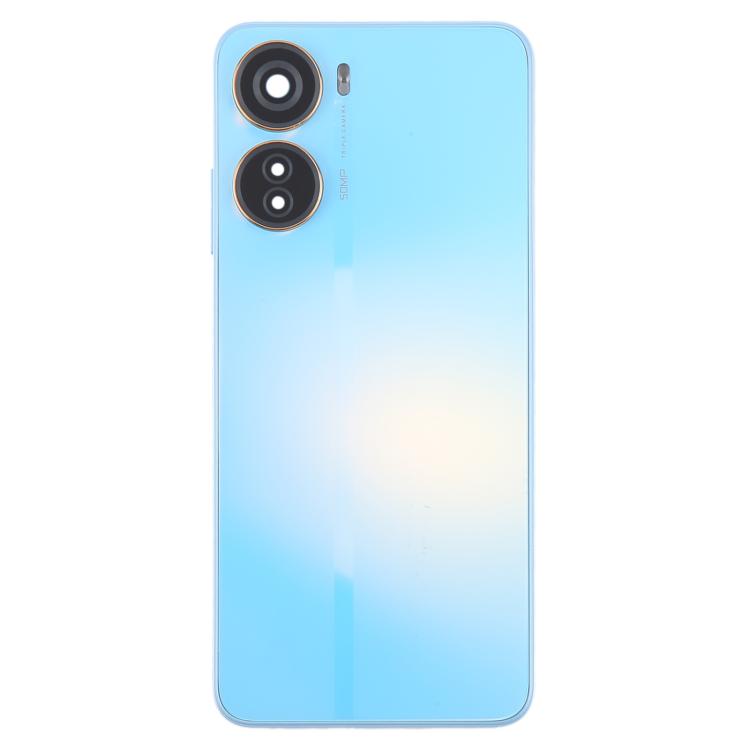 For ZTE Axon 40 Lite Plastic Battery Back Cover with Middle Frame / Camera Lens Cover, For ZTE Axon 40 Lite