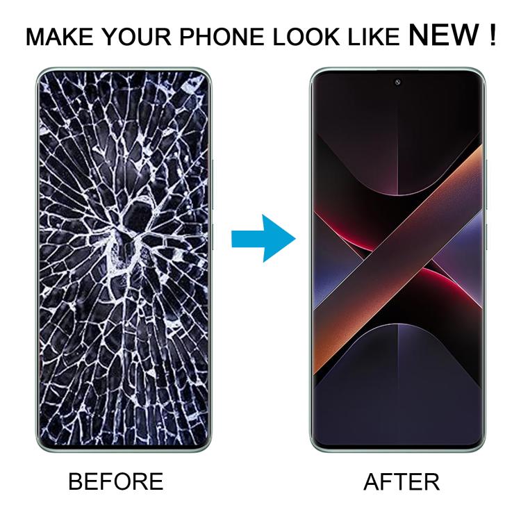 For Xiaomi Poco X7 5G AMOLED Original LCD Screen Digitizer Full Assembly with Frame, For Xiaomi Poco X7 5G(Original)