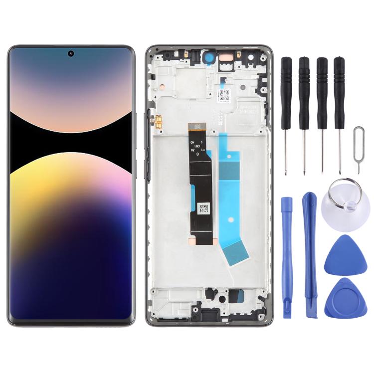For Xiaomi Redmi Note 14 Pro 4G AMOLED Original LCD Screen Digitizer Full Assembly with Frame, For Xiaomi Redmi Note 14 Pro 4G(Original), For Xiaomi Redmi Note 14 Pro 4G (Original)