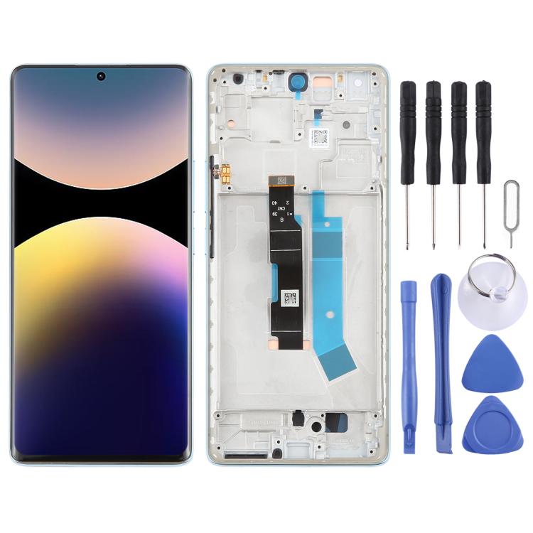 For Xiaomi Redmi Note 14 Pro 4G AMOLED Original LCD Screen Digitizer Full Assembly with Frame, For Xiaomi Redmi Note 14 Pro 4G(Original), For Xiaomi Redmi Note 14 Pro 4G (Original)