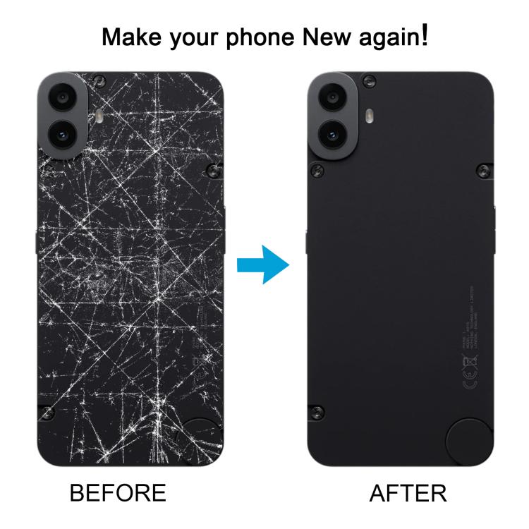 For Nothing CMF Phone 1 Plastic Battery Back Cover, For Nothing CMF Phone 1(Orange), For Nothing CMF Phone 1, For Nothing CMF Phone 1(Blue)