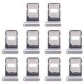 For Xiaomi Redmi K80 Pro 10pcs Original SIM Card Tray + SIM Card Tray, For Xiaomi Redmi K80 Pro(Original), For Xiaomi Redmi K80 Pro(Original,Frosted Black), For Xiaomi Redmi K80 Pro(Original,Jet Black)