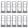For Xiaomi Redmi 14C 4G 10pcs Original SIM Card Tray + SIM Card Tray + Micro SD Card Tray, For Xiaomi Redmi 14C 4G(Original)