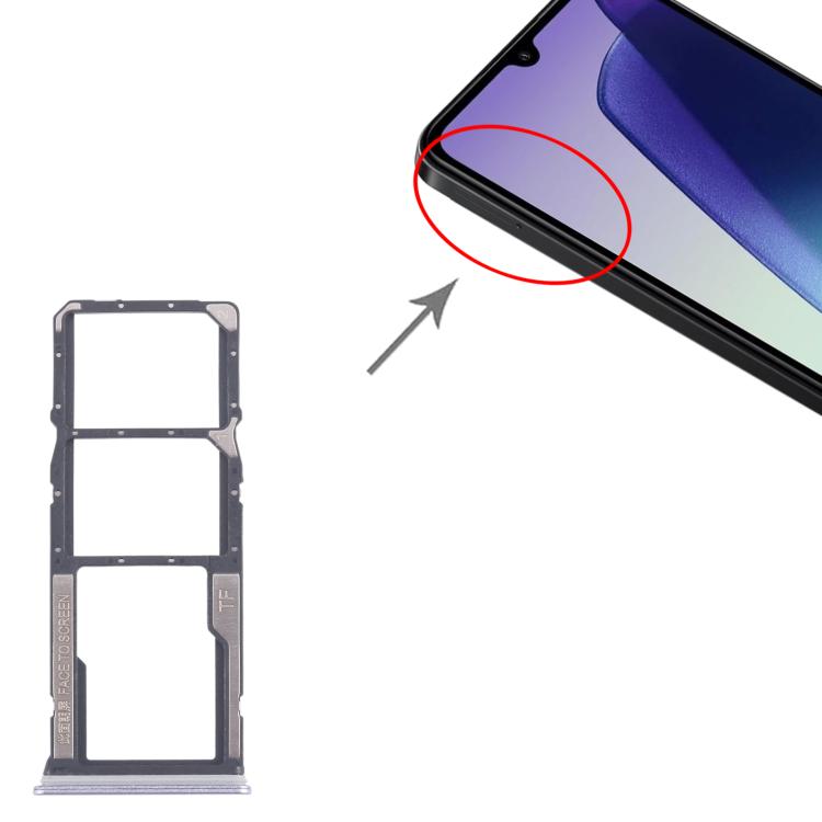For Xiaomi Redmi 14R 5G 10pcs Original SIM Card Tray + SIM Card Tray + Micro SD Card Tray, For Xiaomi Redmi 14R 5G(Original)