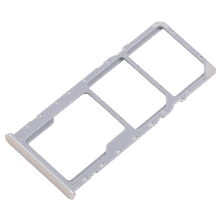 For Realme Note 50 RMX3834 10pcs Original SIM Card Tray + SIM Card Tray + Micro SD Card Tray, For Realme Note 50 (Original)