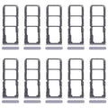 For Realme 11 5G RMX3780 10pcs Original SIM Card Tray + SIM Card Tray + Micro SD Card Tray, For Realme 11 5G(Original)