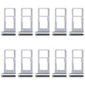 For Realme 12 5G RMX3999 10pcs Original SIM Card Tray + SIM Card Tray / Micro SD Card Tray, For Realme 12 5G(Original)