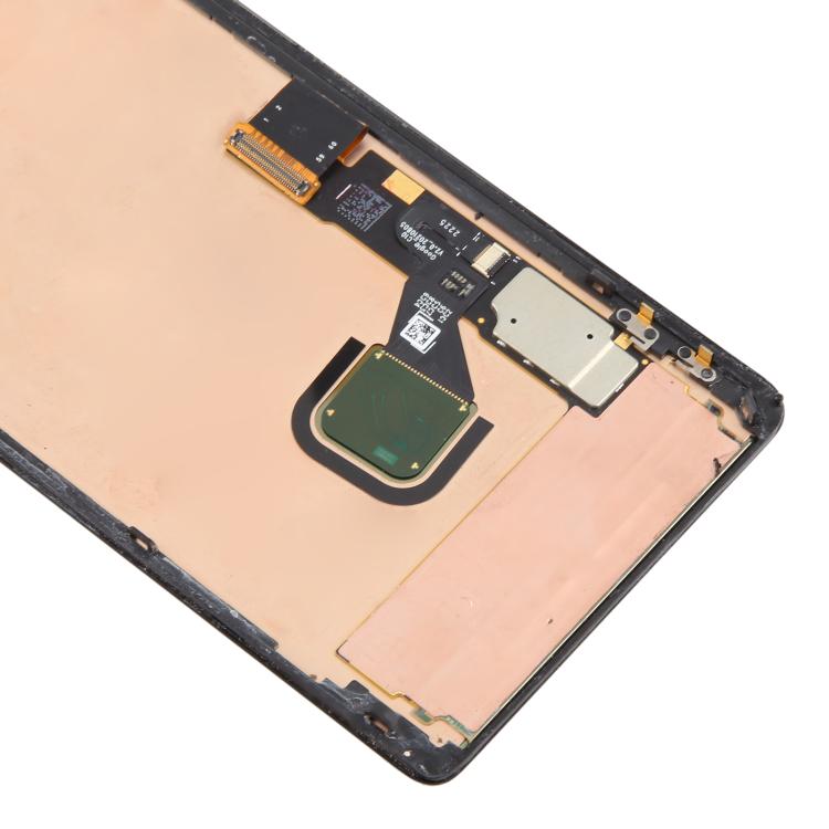 For Google Pixel 7 Pro GP4BC GE2AE Original LCD Screen Digitizer Full Assembly with Frame, Including Fingerprint Flex Cable, For Google Pixel 7 Pro(Original with Fingerprint)