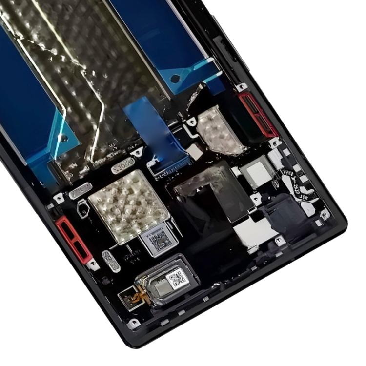 For ZTE nubia RedMagic 11 Pro+ NX809J AMOLED Original LCD Screen Digitizer Full Assembly with Frame / Fingerprint Flex Cable, For ZTE nubia RedMagic 11 Pro+ (Original)