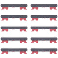 For Honor X9 10pcs Original Volume Control Button, For Honor X9(Original)