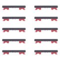 For Honor X8 5G 10pcs Original Volume Control Button, For Honor X8 5G(Original)
